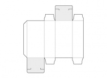 S protilehlými cípy, obráceně